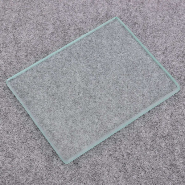 Lær håndverksverktøy - polering av herdet glass (130 x 100 x 8 mm)