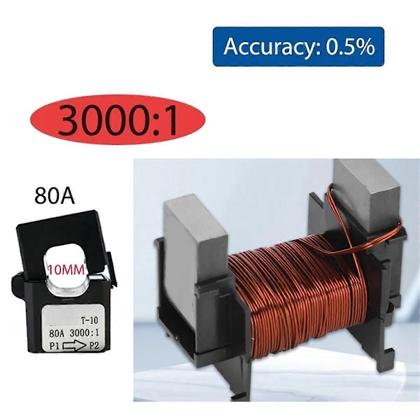 3000/1 mini Split Core Strömtransformatorsensor