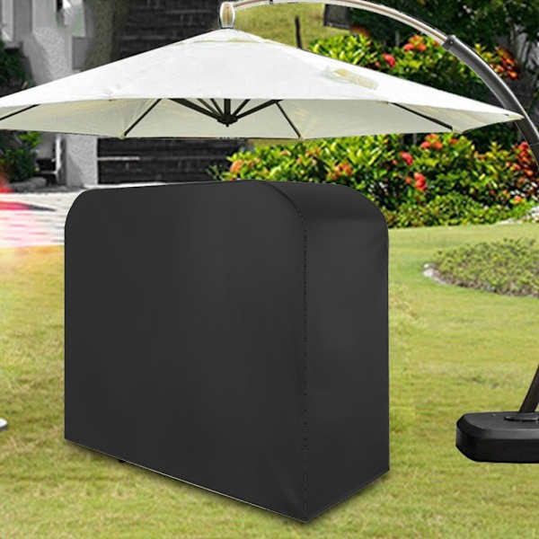 Oxford stof udendørs vandtæt støvtæt grill BBQ cover grillbeskytter (145x61x117cm 210D)