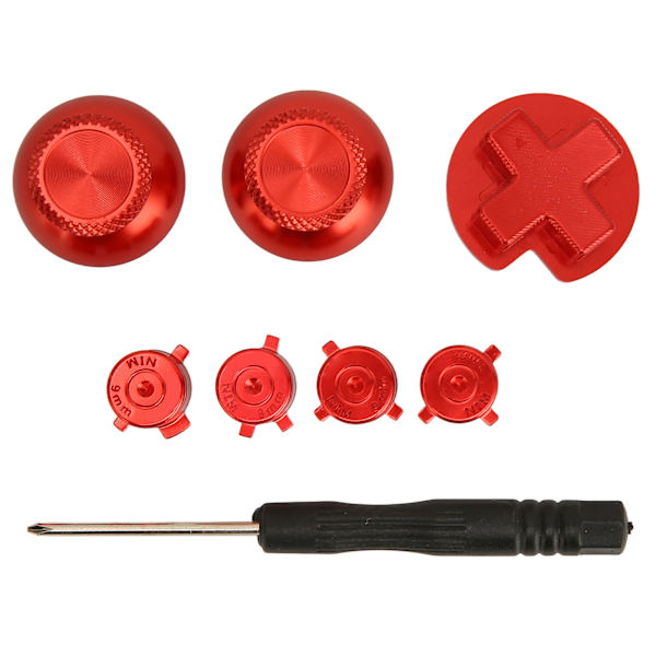 Spilcontroller Metal Knapper D Pad ABXY Kryds Aluminium Legering Reparationsknapper Udskiftning til Switch Pro