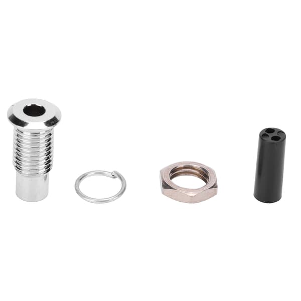 20 stk LED-holder rammebeslag messing lysdiode flat metallbase industriell kontroll 3 mm