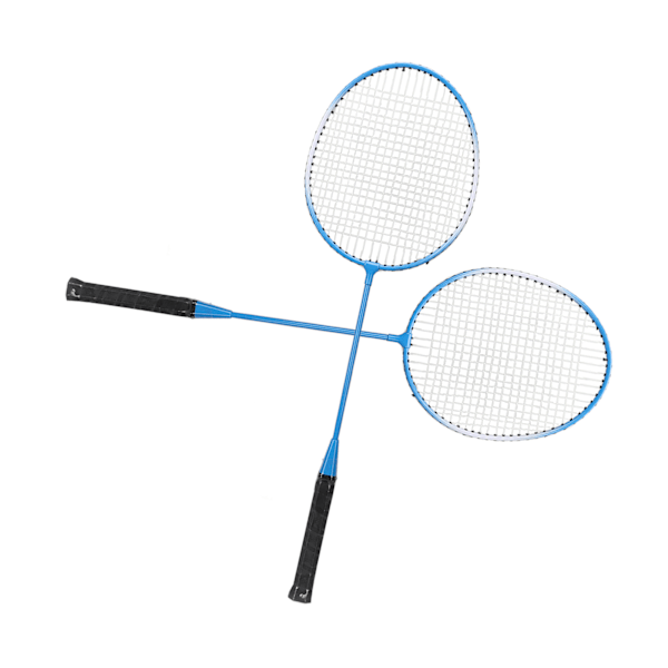 LEIJIAER Badminton Racket Offensiv Järnlegering Lätt Bekväm Grepp Sport Badminton Racket Blå