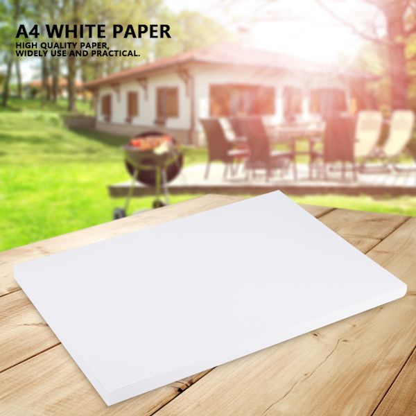 50 ark vitt tomt papper Gör-det-själv Printed Multipurpose A4