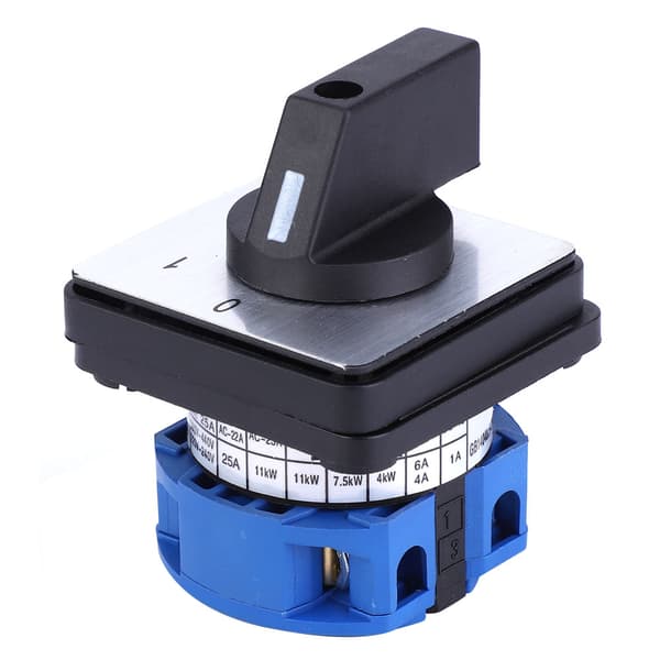 BERM BEM28-25/1 C02 Universal Omkopplare 690V 25A 2-läges Vridomkopplare