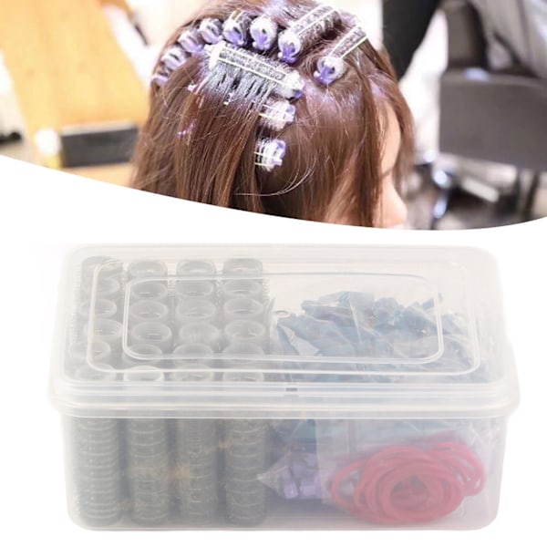Salon Frisør Curler Sæt Selvklæbende ABS Hårrulle Styling Hårstyling Værktøj