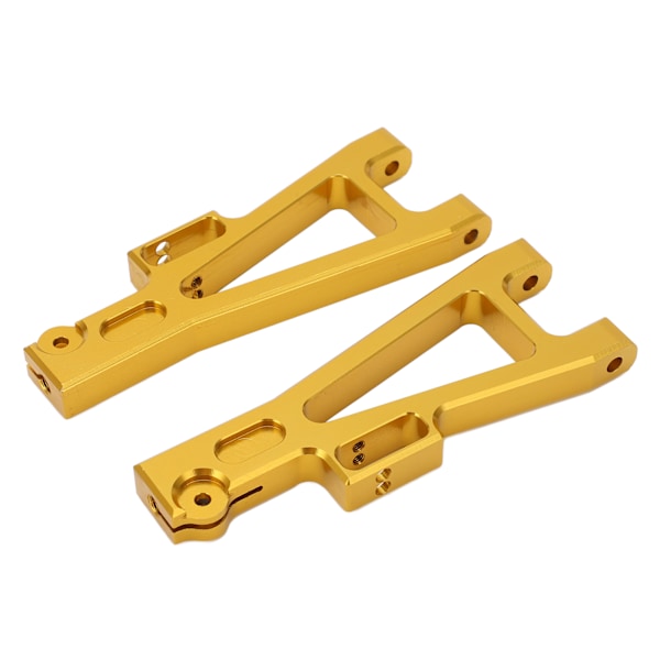 2 st främre och bakre nedre svingarmar i aluminiumlegering Nedre upphängningsarm för JLB 1/10 bilserie Guld
