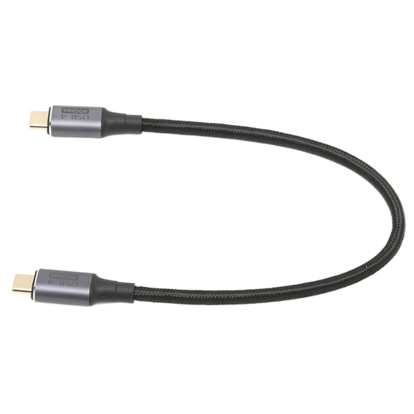 USB4 Datakabel PD Snabbladdning Multifunktionell 40Gbps höghastighetsöverföring HD 8K 60HZ Typ C Datakabel 11,8in