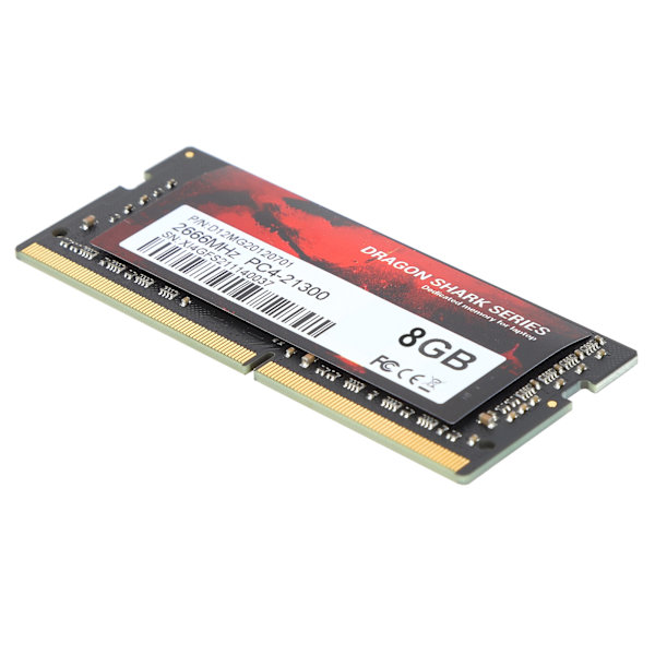 Bærbar hukommelse PC4‑21300 RAM hukommelsesopgraderingskit Kompatibel med DDR4‑2666MHz Notebook8GB