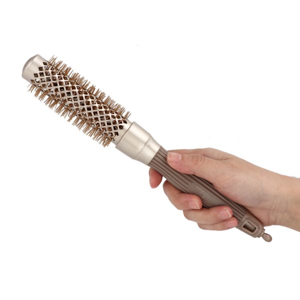 Bärbar rullkamcylinderkam Professionellt tillbehör för hårstylingverktyg för hemskönhetssalong (1#)Curl Hair Comb