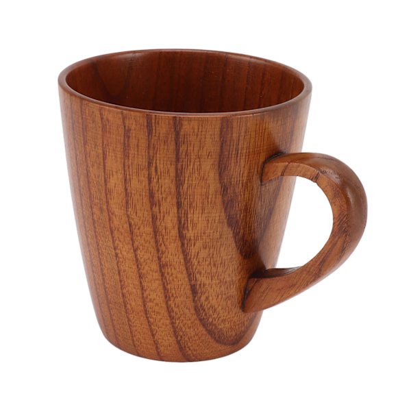 Håndlavede multifunktionelle sikre økovenlige tekopper i massivt træ til at drikke te, kaffe, vin, øl og varme drikke - 1 stk.