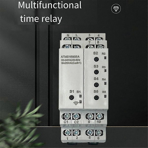 Intelligent Trådløs Fjernbetjening Timer ATMS16M05A