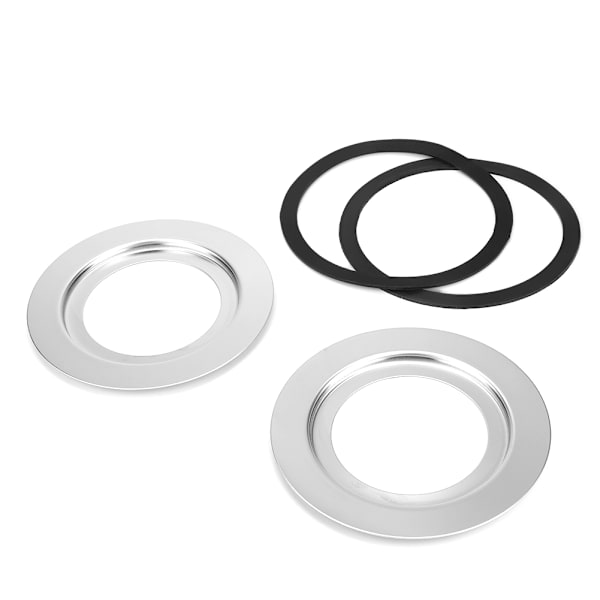 Rustfritt stål 180 mm til 114 mm vask matavfallskvern adapter tilbehørsdeler