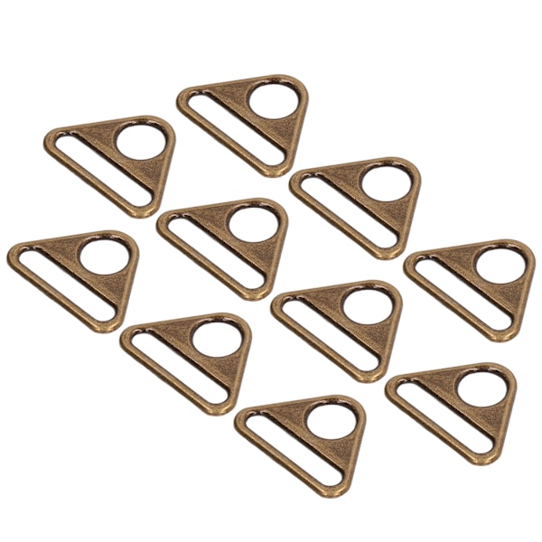 10 stk. justerbar spænde 38mm justerbar zinklegering multifunktion letvægts bærbar bagage tilbehør bronze