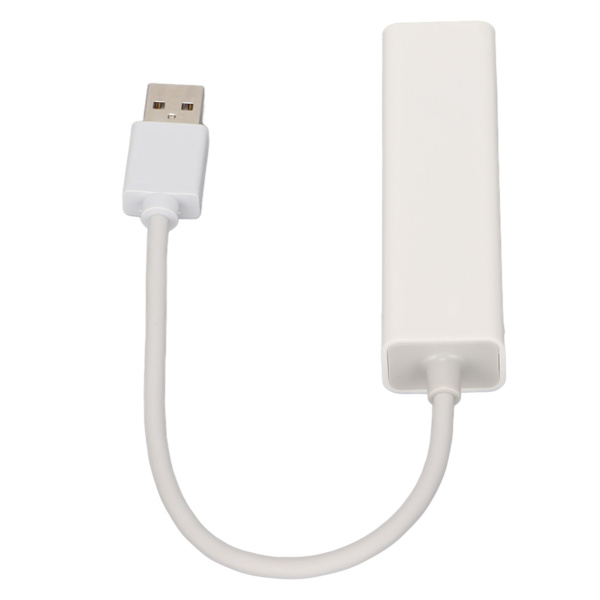Dokkingstasjon Multifunksjonell 4 i 1 USB til RJ45 480 Mbps USB-hub-splitter for datamaskiner