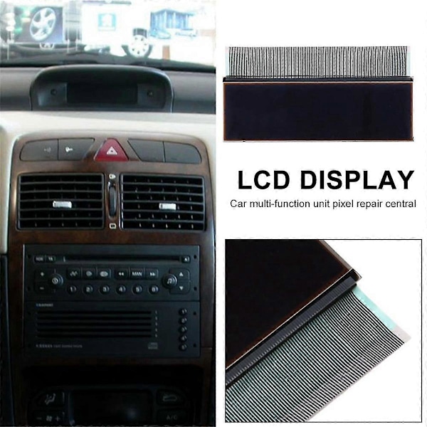 Central Navigator LCD-skärm för bil för 206 C5 Xsara