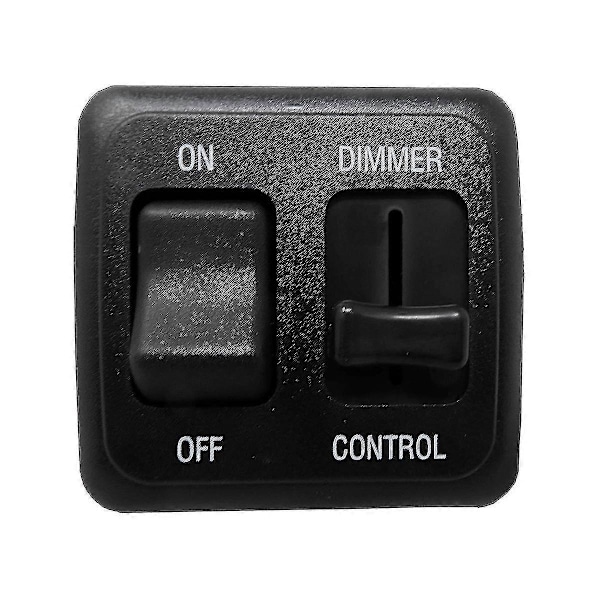 12 Volt DC Dimmer Switch för LED, Halogen, Glödlampor - Husbil, Bil, Lastbil, Marin och Strip Lighting Zekai
