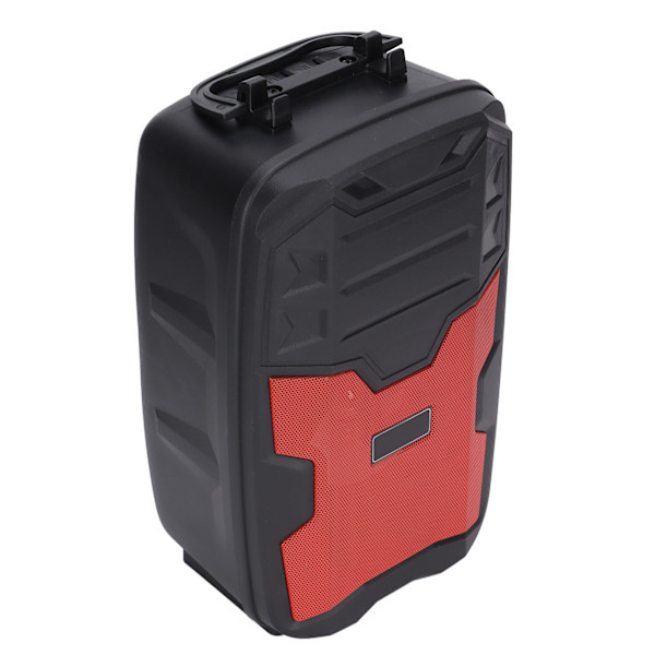 NRG-401C 4 tuuman kannettava karaoke-kaiutin Bluetooth 5.0 LED-valo ulko subwoofer-kaiutin tukee radiota punainen