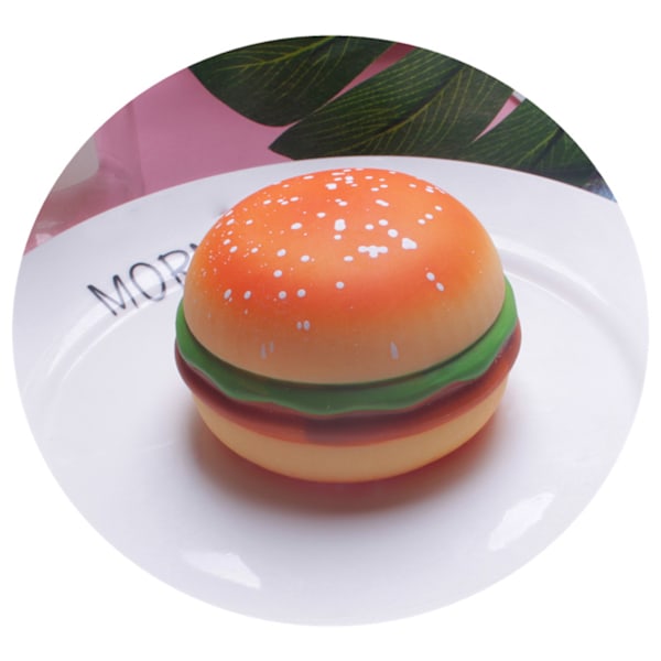 Squeeze Toy Stress Relief Soft Waxy Slow Rebound Squishies Stress Relief Toys for Relaxation Hamburger