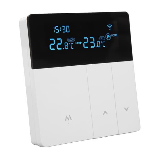 Intelligent Digital Termostat LCD-skärm APP-kontroll NTC Programmerbar Termostat Temperaturregulator AC90V‑240V WIFI
