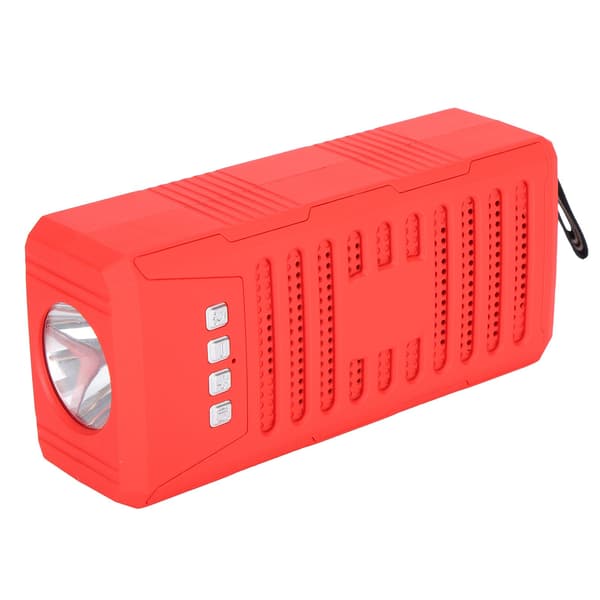 AK‑135 Bluetooth-kaiutin LED-taskulampulla, kortti FM-stereosoundi kannettava langaton kaiutin