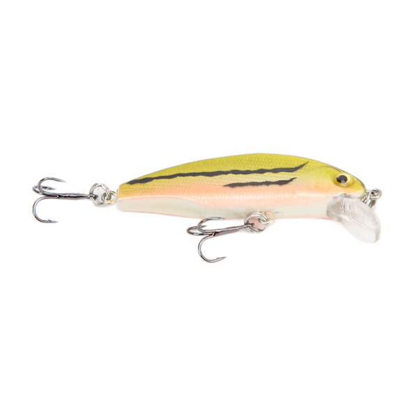 Fiske Lokke Agn Mini Dypdykking 3D Øyne Minnow Fiske Lokke Crankbaits for Ferskvann1#