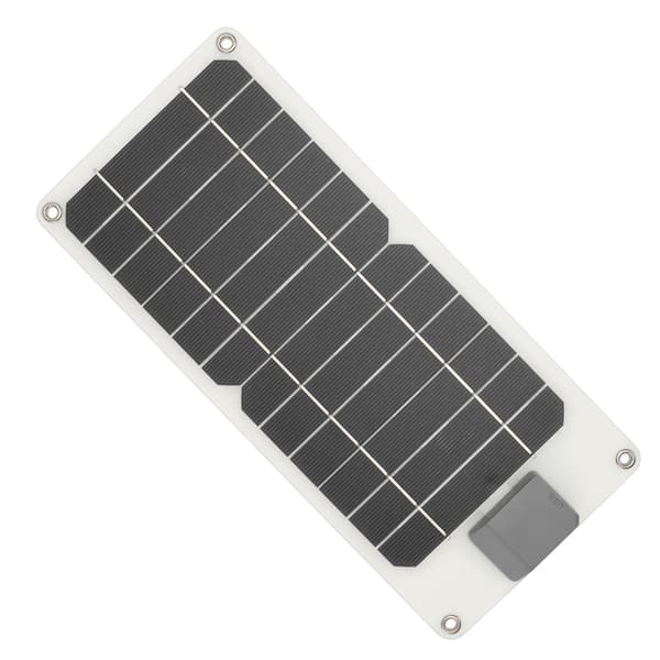 5V 6W USB solcellepanel lader IP67 utendørs vanntett mini monokrystallinsk silisium solcellepanel lader GKM320 145W hvit