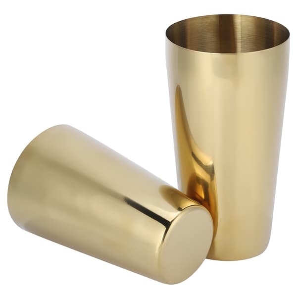 304 rustfritt stål cocktail shaker flaskesett bartender bar tilbehør barware verktøy gull