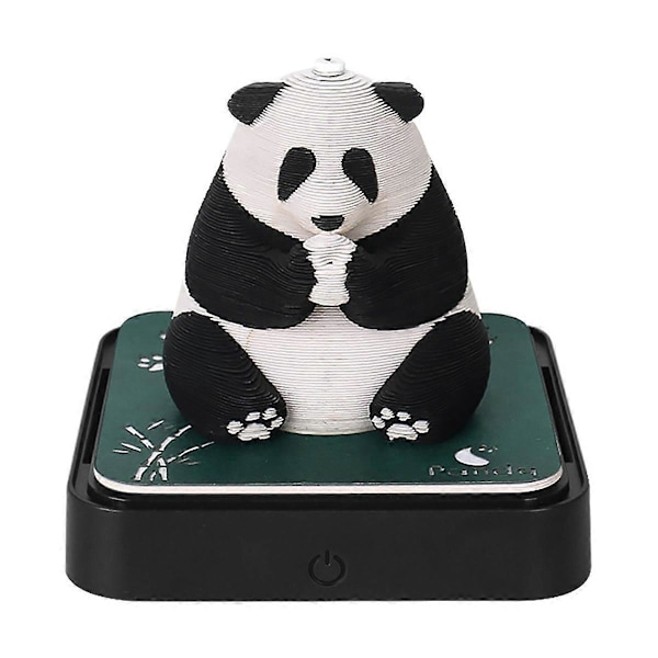 3D Konstkalender 2024, Time Piece Kalender Panda