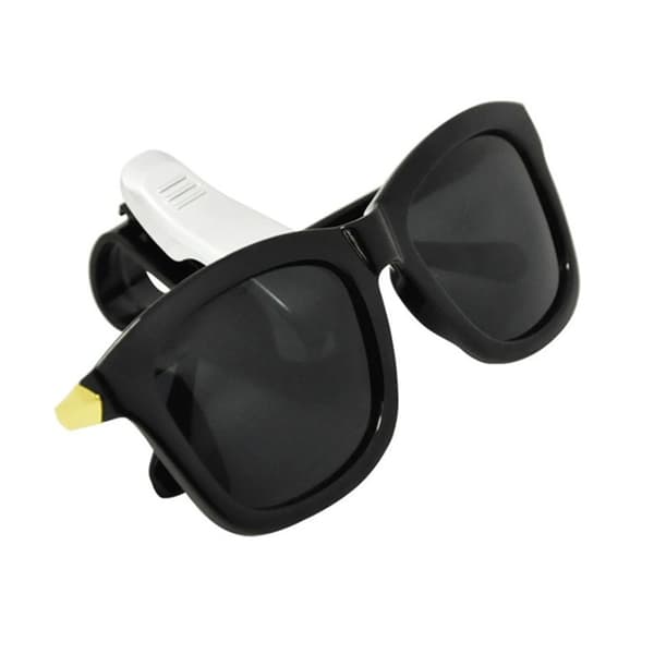 1 stk. Multifunktionel Brilleclips Auto Solbrille Brilleholder Kort Pen ABS Billetclips