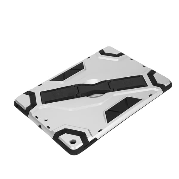 Tabletskydd Reptåligt Slitstarkt Skyddsfodral med Multifunktionellt Fäste för IOS Tablet 9 8 7Silver