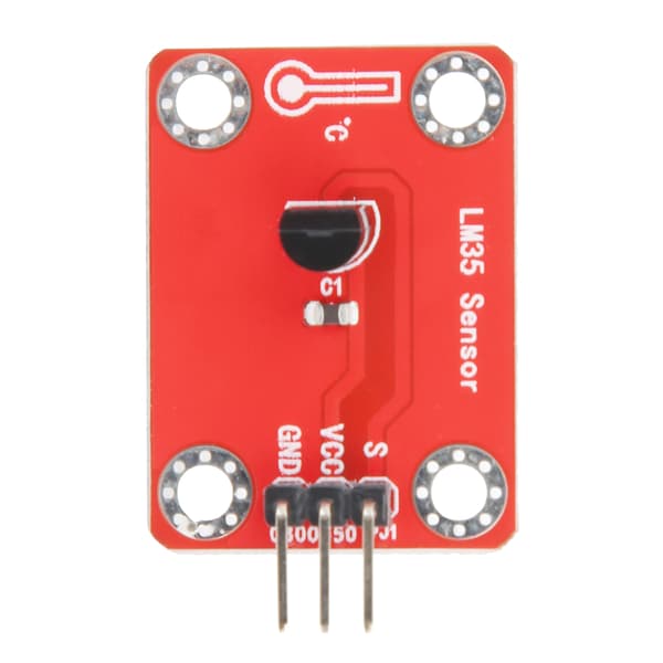 LM35 temperatursensormodul DIY-sensormodul kompatibel for Microbit 3.3V-5VDC