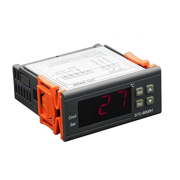 STC-8000H Temperaturkontrol til fiskemaskine 220V