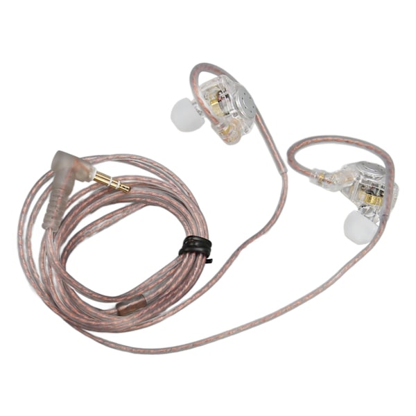 KZ EDX PRO HiFi-hodetelefoner Stereo tapsfritt lyd kablede ørepropper for scene reise ytelse standard gjennomsiktig
