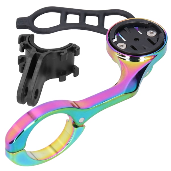 Farverig galvanisering cykelcomputer udvidet beslag holder aluminiumlegering støtte