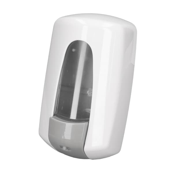 Såpedispenser 1000 ml stor håndpressemodus plassbesparende økonomisk manuell sjampodispenser