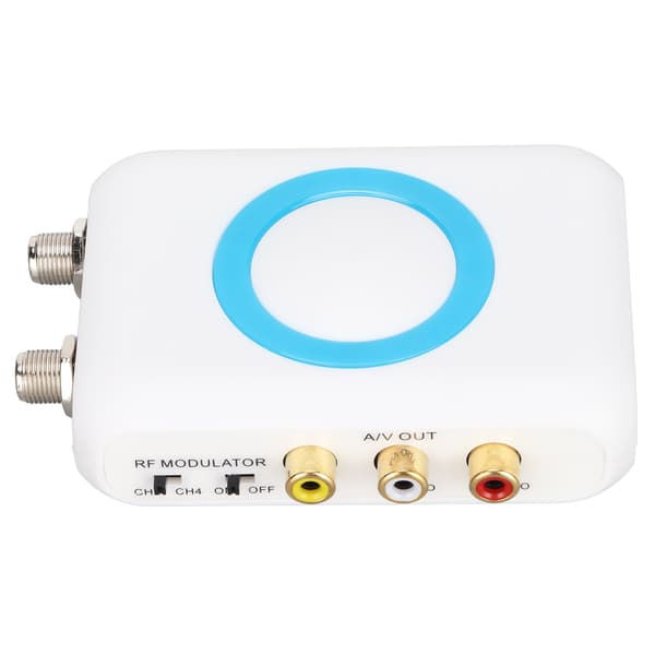 HDM66 HD Modulator Stöd PAL/NTSC Format Utgång RCA till RF Modulator för Hem TV Ersättning