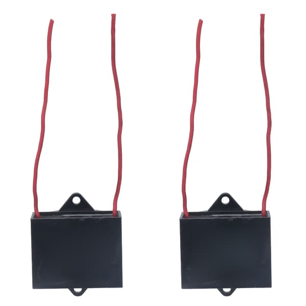 2 st takfläktkondensator startkomponent 2 trådar 25UF 14cm ledningslängd CBB61 250VAC