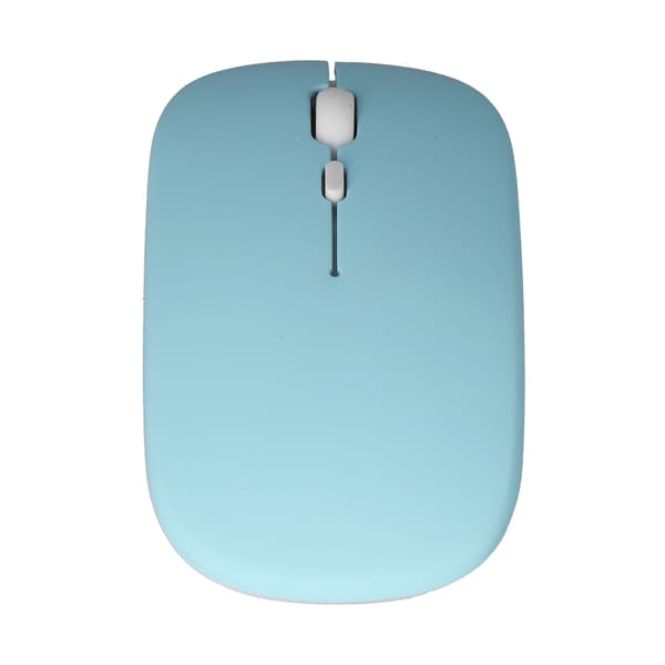 Trådløs mus genopladelig DualMode 2.4G ergonomisk lydløs optisk computertilbehør (grøn)