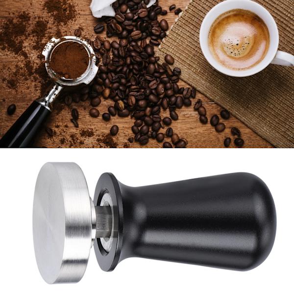 51mm flad bund rustfrit stål fjeder kaffestamper pulvertampningsværktøj til hjemmet kaffebar