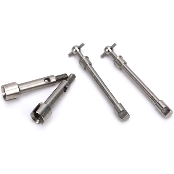 Rustfrit stål front drivaksel hundeben udskiftning til Axial SCX24 90081 1/24 RC bil