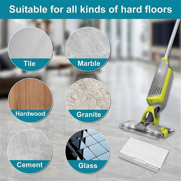 10 st MOP-dynor för Shark Vacmop Pro VM252 VM250 VM200 VC205 VM250