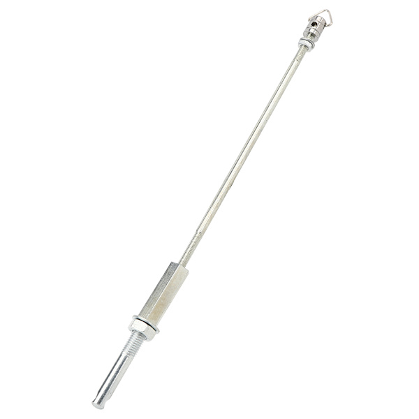 Banjo Pole Oppreist Sølv Justerbar Bærbar Stativ Musikk Instrument Tilbehør 350mm