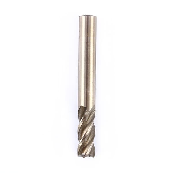 Høj Kvalitet 4mm-12mm HSS CNC Lige Skaft 4 Fløjte End Mill Fræser Bor