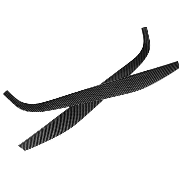 Midterkonsol Begge Side Strips Dekorativ Trim Passer til Benz A Klasse 2019‑2020 Kulfiber Mønster
