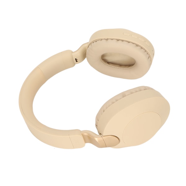 Bluetooth Gaming Headset Foldbar Type C Interface Trådløs Bluetooth 5.1 Kablet Dual Mode Stereo Headset med Mikrofon Guld
