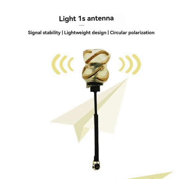 FPV 5.8G Antenne Let Polarisering Lollipop RHCP IPEX Antenne 37mm
