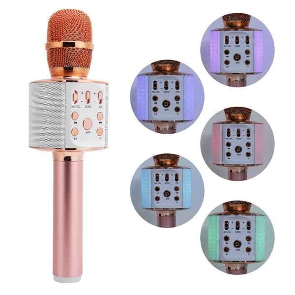 H60S Bluetooth Karaoke Mikrofon Bärbar Trådlös Hem KTV Handhållen Mikrofon