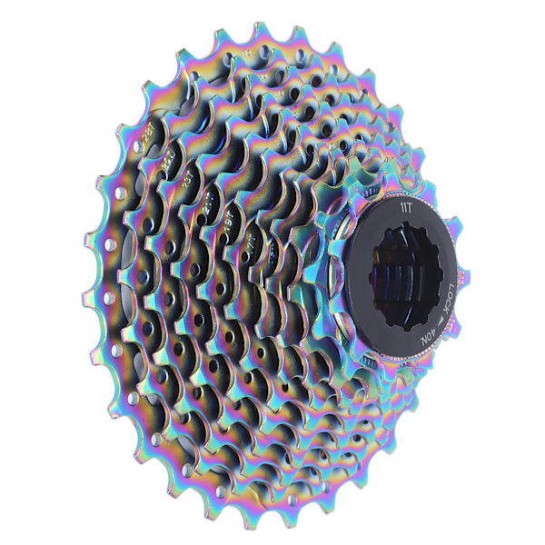 Cykelkassett Svänghjul Fällbar 11 Hastighet 11T‑28T Färgglatt Svänghjul för Mountainbike