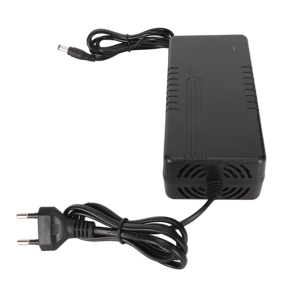42V 2A Strømforsyningsadapter Universal Hurtiglading Strømadapter Batterilader med Adapterkabel 100‑240V EU-plugg