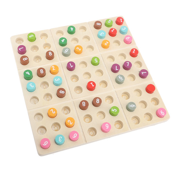 Farget Sudoku Logikkspill Dobbeltsidig To Spillmoduser Matematikk Hjernetrim Leker Tre Sudoku Puslespill Brettspill